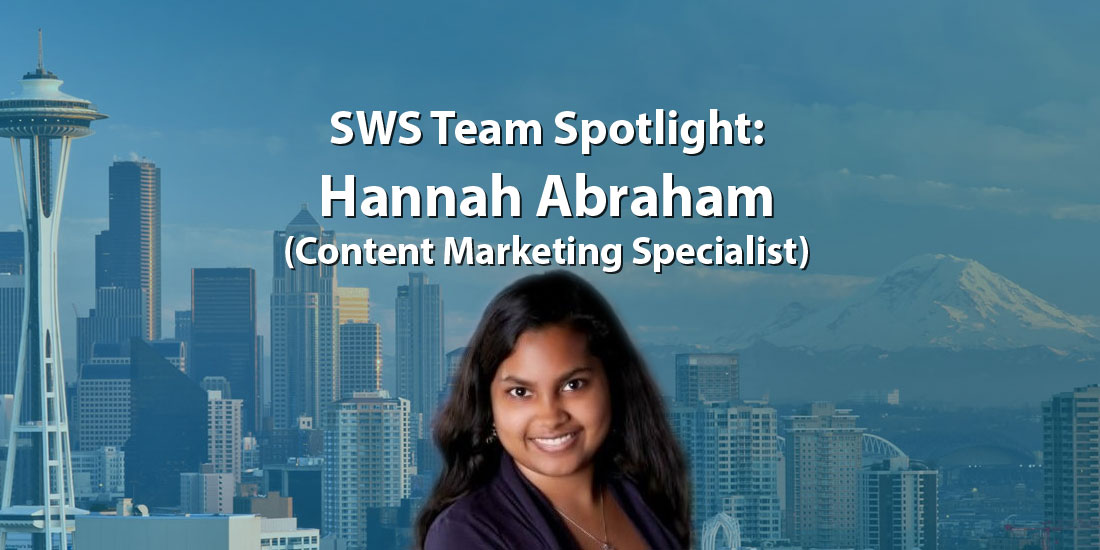 SWS Team Spotlight: Hannah Abraham (Content Marketing Specialist)