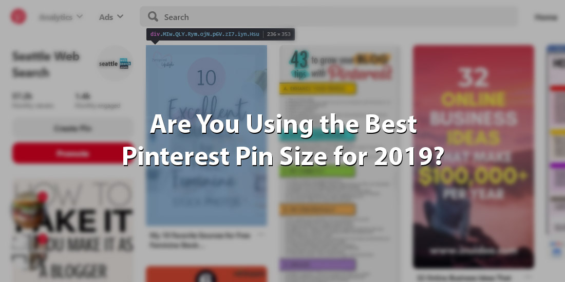 Are You Using the Best Pinterest Pin Size for 2019?