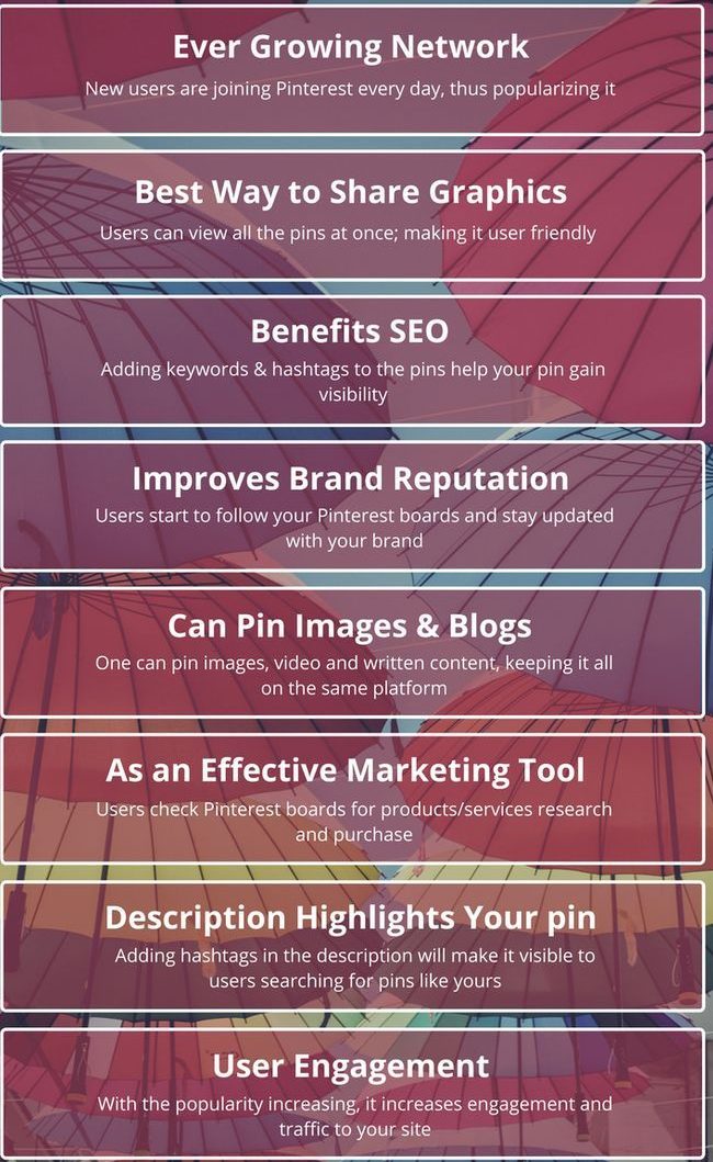 Benefits of Pinterest for Business