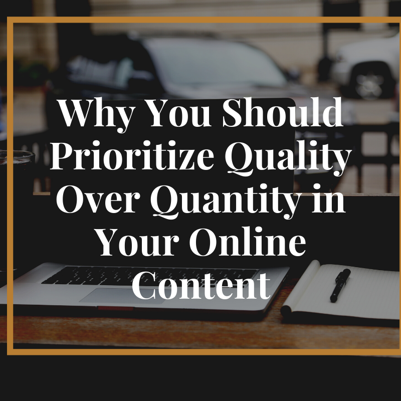Quality over Quantity Featured Image